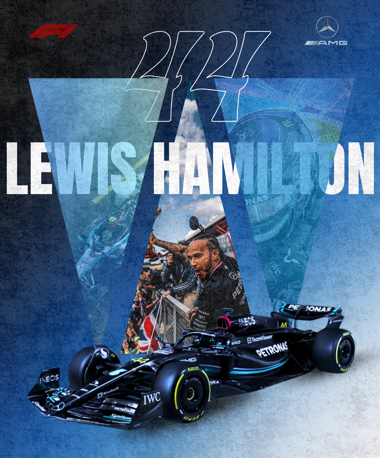 Lewis Hamilton race visual full design preview